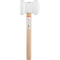 Martelo De Borracha 80mm Branco Nove54