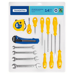 Kit de Ferramentas 14 Peças Versátil Garantia Total Proteção Desempenho Ecossistema Semicondutor Tramontina