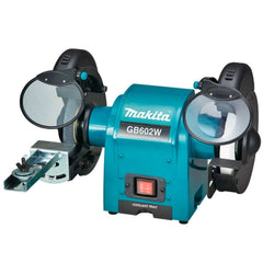 Moto Esmeril 250W 3450 RPM 60Hz com Rebolo Suporte Lamina Afiação Protetor GB602W 220V Makita