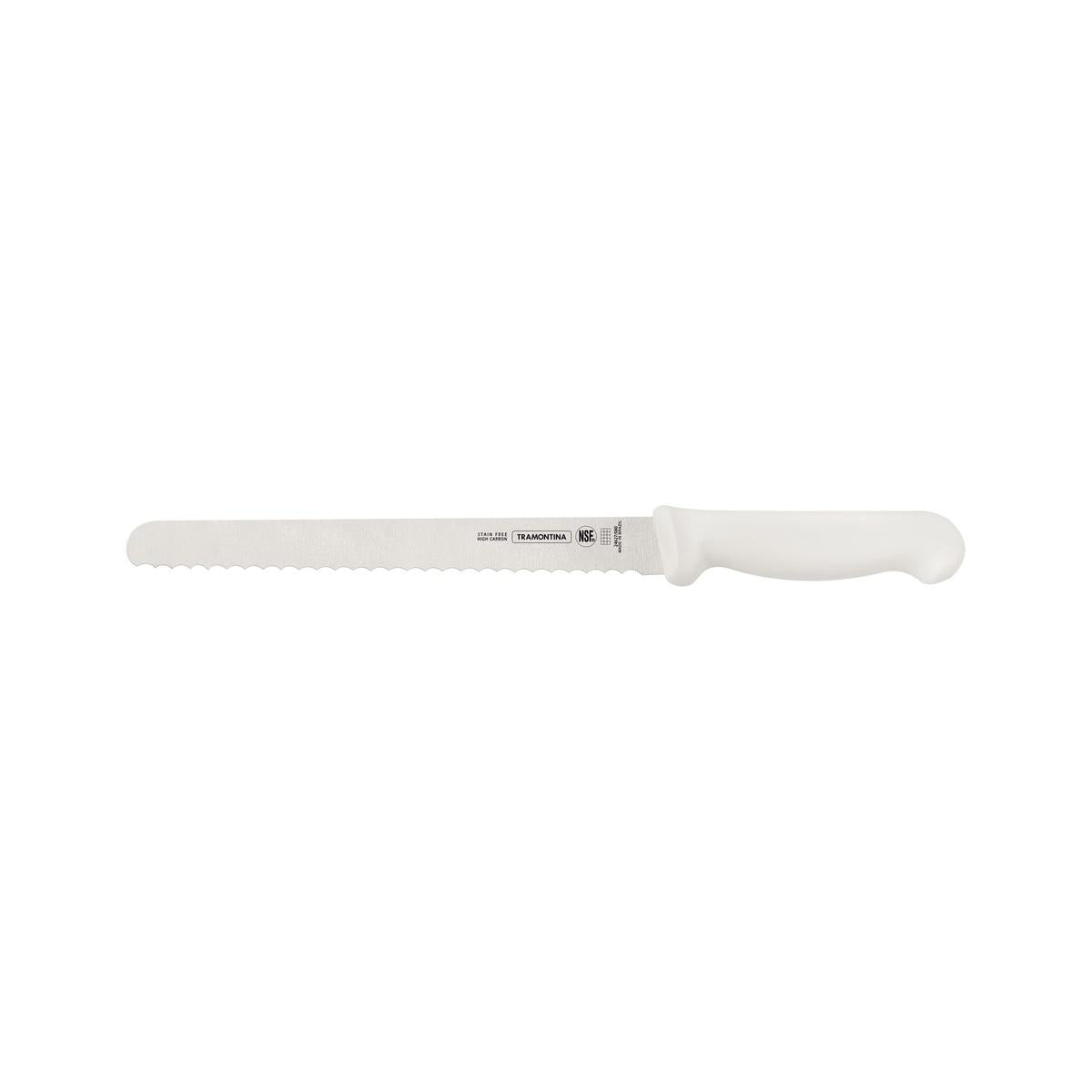Faca Para Pão E Bolo Tramontina Profissional Master Lâmina 10 Polegadas Aço Inox Cabo Polipropileno