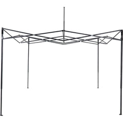 Tenda Gazebo Dobrável Pagoda 3m x 3m Preta Bel Proteção Solar FPS 60 Estrutura Aço Epóxi - Guimepa