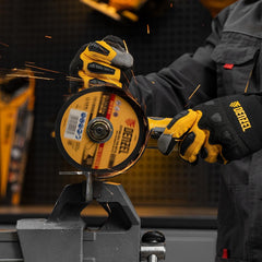 Esmerilhadeira Pneumática 11000 RPM 125mm 186 L/min Alta Performance Denzel AG125