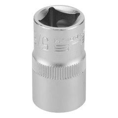 Soquete Sextavado 1/2'' 17mm CrV Longo Stels 1384955 Alta Resistência