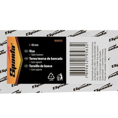 Torna De Bancada 1/2'' 40mm 30mm Ferro Fundido Sparta 1850555 Fixação Precisa