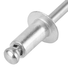 Rebite Repuxo 4,8 x 10mm 50 Unidades MTX Aço Galvanizado Resistente Corrosão