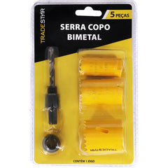 Jogo Serra Copo 25 - 40 mm Bimetal Tradestar