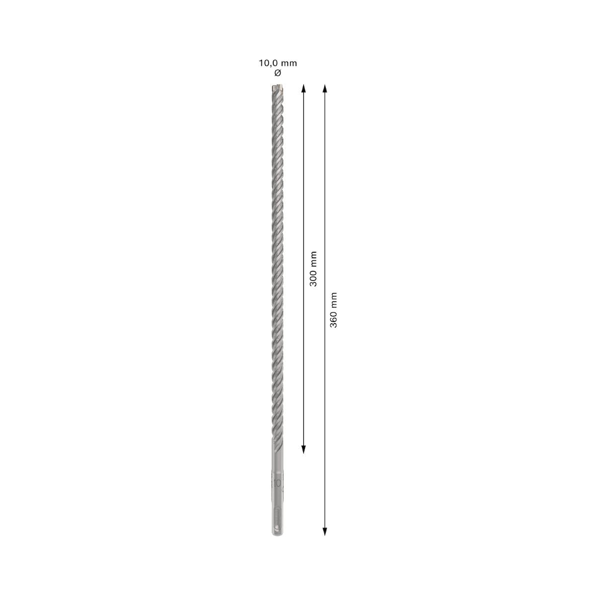 Broca Para Concreto Bosch Pro Sds Plus-5X 10X300X360mm