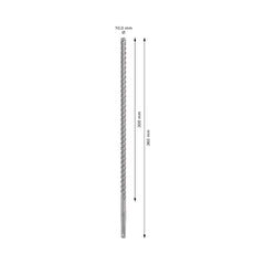 Broca Para Concreto Bosch Pro Sds Plus-5X 10X300X360mm