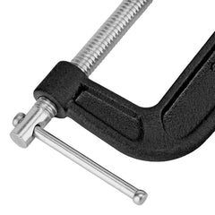 Grampo Tipo C 75 X 50 X 150mm Fixação Segura Aço MTX 206039