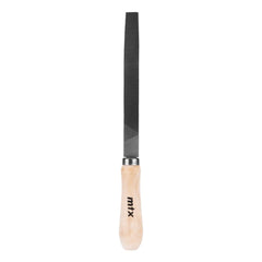Lima Chata Bastarda 6Pol 150mm Cabo Madeira Aço Carbono MTX 1623455 - Guimepa