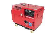 Gerador Diesel 5 KVA Monofásico 60Hz 110/220 MDG-5000ATS Motomil