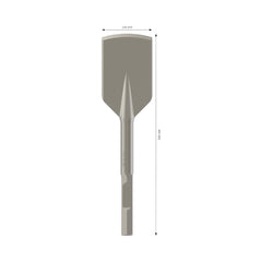 Cortador De Asfalto Bosch Pro Hex 28mm Sextavado 125X500 mm