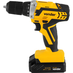 Parafusadeira e Furadeira à Bateria 20V Vonder PFV 238 Bivolt Automática para Carregamento Rápido