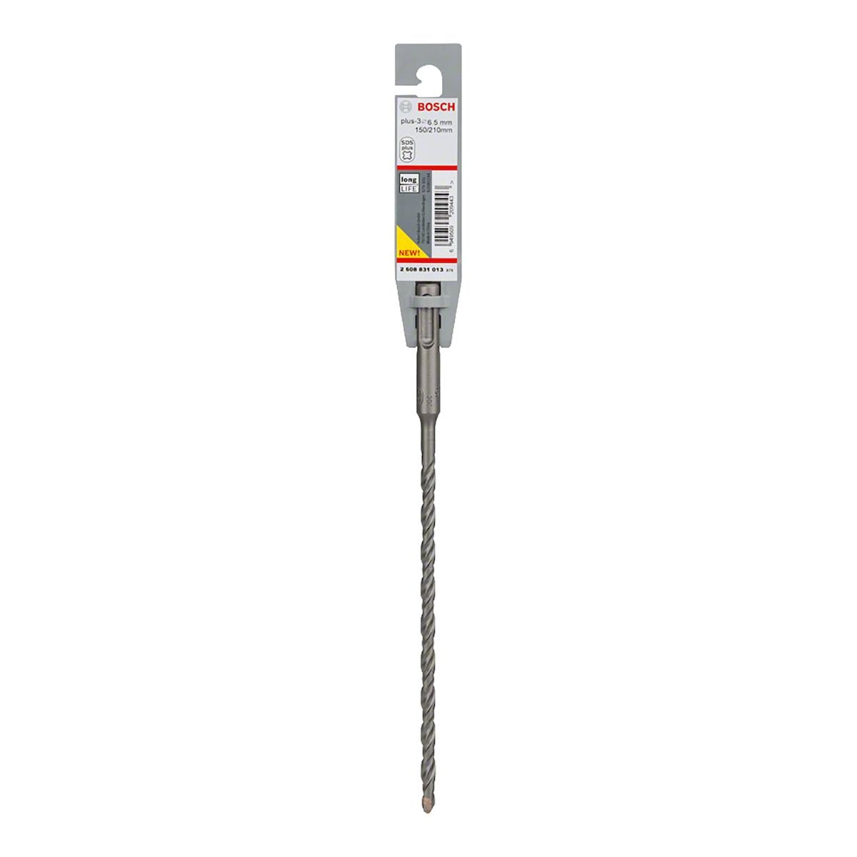 Broca Para Concreto Bosch Sds Plus-3 Ø6,5 X 150 X 210 mm