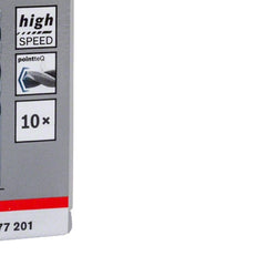Broca Metal Bosch Aço Rápido Hss-Pointteq 3,3mm 10 Peças