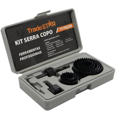 Jogo Serra Copo 19 - 64 mm  Aço Carbono Tradestar