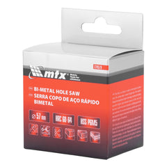 Serra Copo Para Metal Aço Rápido Bimetal 57mm Cortes Precisos Mtx 724579