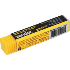 Fresa Topo Metal Duro 4,0mm 3 Cortes Polida Vonder