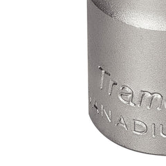 Soquete Estriado 22mm 3/4'' Cromado Aço Cromo Vanádio DIN 3124 Ideal Para Reparos Tramontina PRO