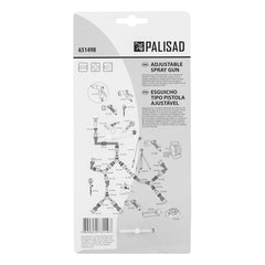 Esguicho Tipo Pistola Ajustável Ergonômico 1PC Aquastop Bloqueio de Gatilho Jato Forte Névoa