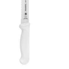 Faca Para Pão E Bolo Tramontina Profissional Master 12'' 30 Cm Aço Inox Cabo Branco