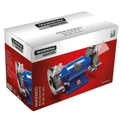 Moto Esmeril Tramontina Master 368W 6'' Bivolt Profissional Com Rebolos De Afiação