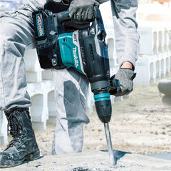 Martelete Combinado 40 mm SDS MAX 8,4J Sem Bateria Sem Carregador AWS HR005GZ Makita