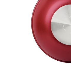 Wok Tramontina Loreto 24 cm 2,2 L Antiaderente Starflon Max Alumínio Vermelho 1,4 mm Fogão Gás