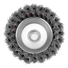 Escova Tipo Copo Aço Carbono Torcida M14 100mm 0,5mm 8500rpm MTX 746289 Máxima Eficiência