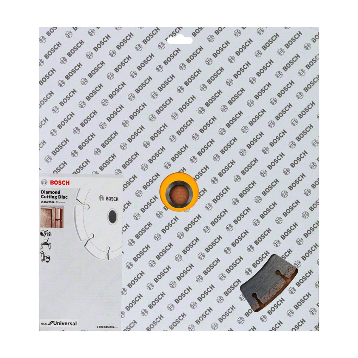 Disco Diamantado Bosch Eco For Universal 350X25,4X3,2X8mm