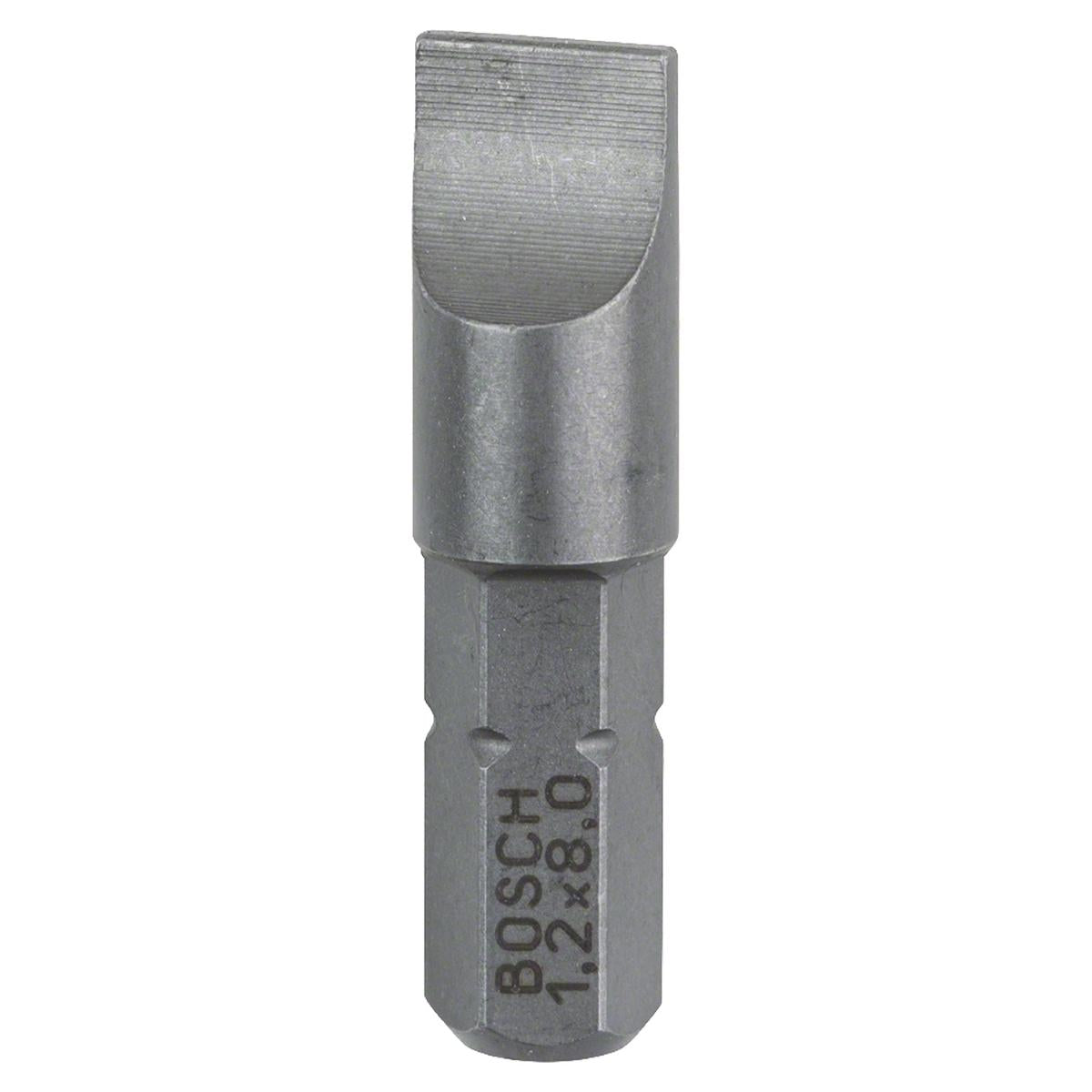 Ponta P/Parafusar Bosch Extra Hard S1,2X8,0 25mm Fenda 3U
