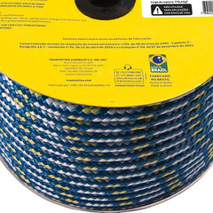 Corda Trançada Pet Multifilamento 12mm 105m 770,4kgf Tramontina Master Para Agro Pet