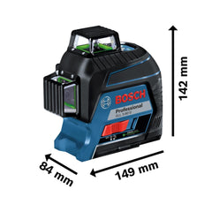 Nível A Laser Bosch Gll 3-80 G 120 M 360º Em Maleta