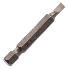 Bits Fenda SL4 50mm Cromo Vanádio 2 Unidades MTX 1/4 Polegada Aço CrV