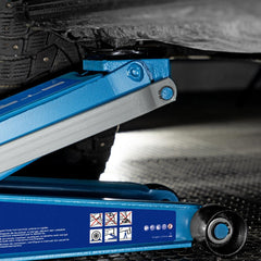 Macaco Hidráulico Jacaré 3T Rebaixado 75-505mm com Pedal Stels 5113755