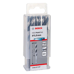Broca Metal Bosch Aço Rápido Hss-Pointteq 5,9mm 10 Peças