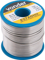 Estanho em Fio 1,0 mm 60 x 40 com 500 G Vonder