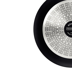 Frigideira Tramontina Mônaco Induction 26 Cm 2 L Alumínio Antiaderente Starflon Premium Preto 3 Mm