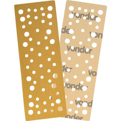 Conjunto Lixa Retangular G600 70x197mm 10 Peças Nove54 Para Lixadeira Orbital