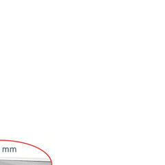 Faca Para Sassami Tramontina Profissional Master Aço Inox Cabo Amarelo 5 Polegadas NSF