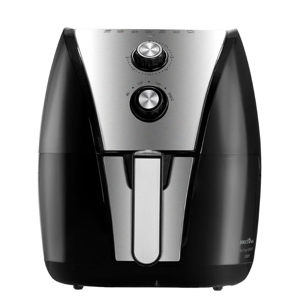 Air Fryer Fritadeira Sem Óleo BFR40PI 1500W Britânia 5L Com Cesto Antiaderente e Timer 220V