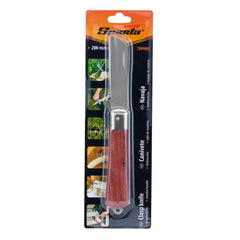 Canivete Sparta 200mm Lâmina Reta Cabo Madeira Aço Inoxidável 3Cr13 133g Modelo 7899855