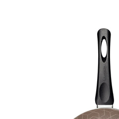 Frigideira Tramontina Paris Antiaderente Starflon Max 18 cm 0,6 L com Espátula de Nylon Vermelha