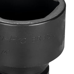 Soquete de Impacto Sextavado 55mm 3/4'' Aço Cromo Molibdênio Tramontina PRO Hyper Drive