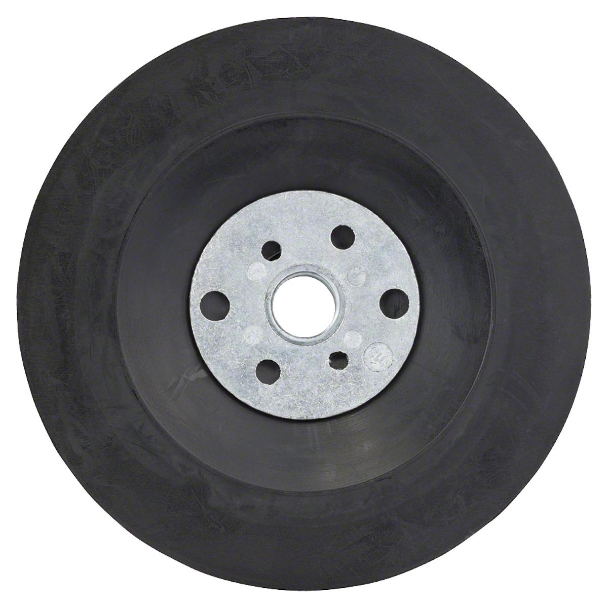 Prato De Borracha P/Disco De Fibra Com Porca Bosch M14 115mm