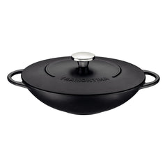 Panela Wok 32 cm 5 L Ferro Esmaltado Antiaderente Starflon Excellent Tramontina Trento