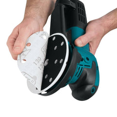 Lixadeira Roto Orbital 150Mm Industrial 750W Com Punho 3 Lixas Protetor Maleta BO6050J 127V Makita