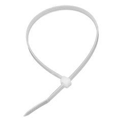 Abraçadeira De Plástico 350mm 4.8mm Branco 50 Peças Sparta 4553755 Fixação Segura
