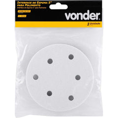 Interface De Espuma 5'' Fixa Fácil Para Polimento Vonder
