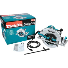 Serra Circular 270Mm Industrial 2000W Com Guia Reta Lâmina Chave Allen HS0600 127V Makita